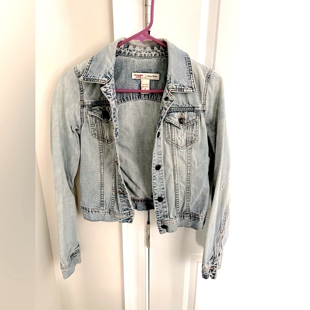Abercrombie & Fitch AUTHENTIC VINTAGE Denim Women’s Jean Jacket | Size: Small
